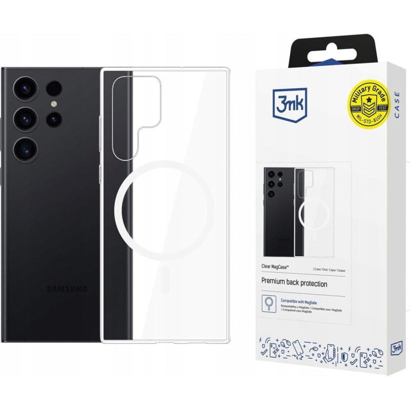 3MK Etui Clear MagCase do Samsung Galaxy S24 Ultra