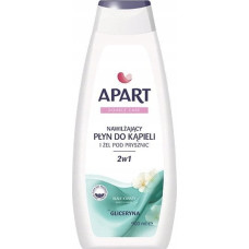 Apart Natural _Double Care żel pod prysznic i płyn do kąpieli 2w1 Białe kwiaty 900ml