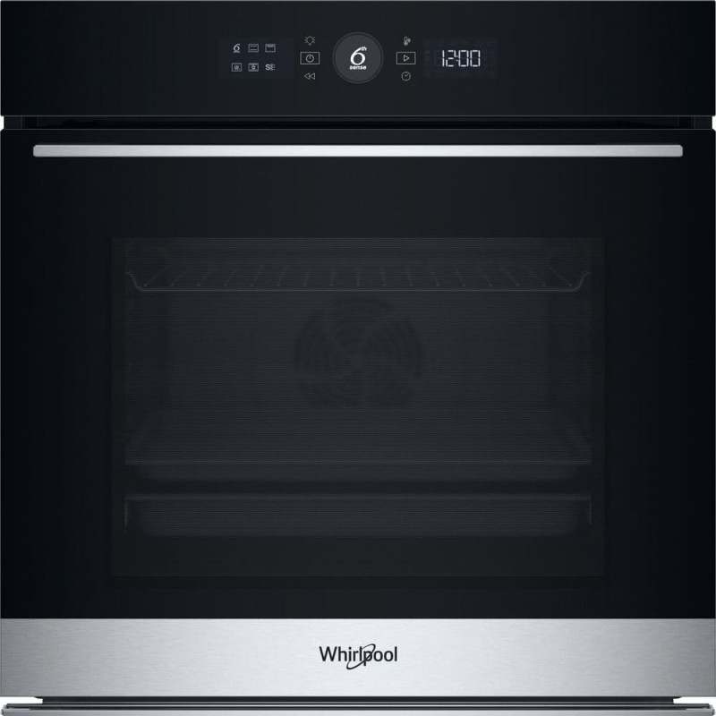 Whirlpool WOI5S8HM1SXA 73 L Melns, Nerūsējo&scaron;s tērauds