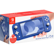 Nintendo Switch Lite (without power adapter), game console blue