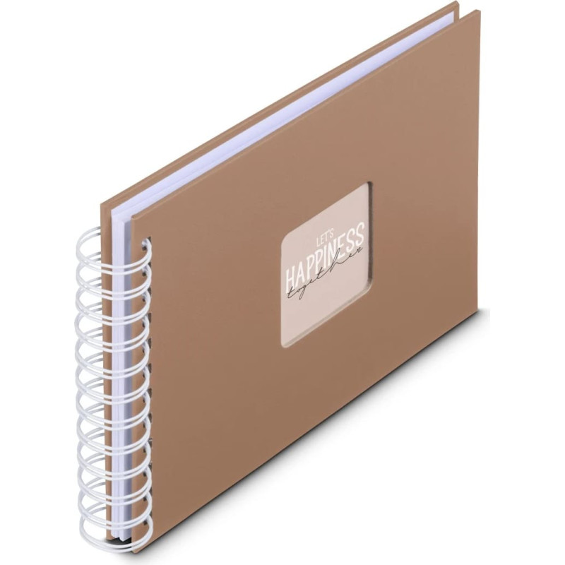 Hama Fine Art  Spiral Mousse 24x17 50 wei&szlig;e Seiten    9848