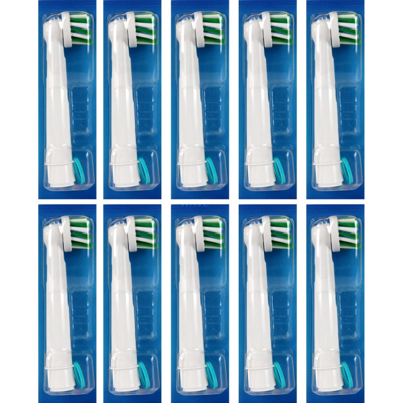 Oral-B Braun Oral-B Pro CrossAction brush heads, pack of 10 (frustration-free outer packaging)