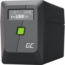 Green Cell Zasilacz awaryjny UPS Greencell 650VA 360W PowerProof z wyświetlaczem LCD