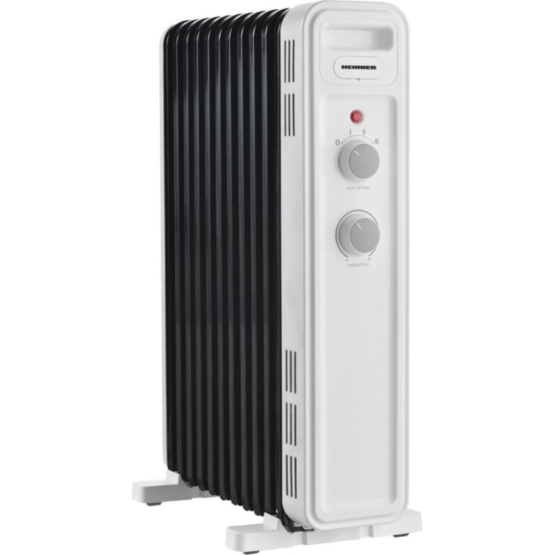 Oil filled radiator 1000W/1300W/2300W HOH-M11WH-BK HEINNER