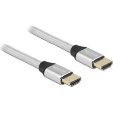 Delock UHS HDMI 48Gbps 8K 60Hz 3.0m silver - 85368