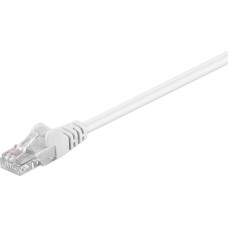 Goobay Goobay 68614 CAT 5e patch cable, U/UTP, white, 0.25 m