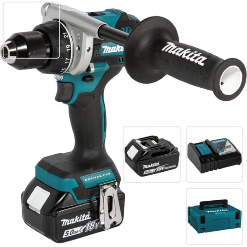 Makita DDF492RTJ Akku-Bohrschrauber 18V