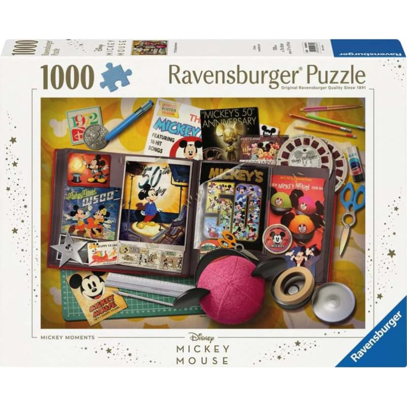 Ravensburger Puzzle 1970 Mickey Moments 1000 pieces