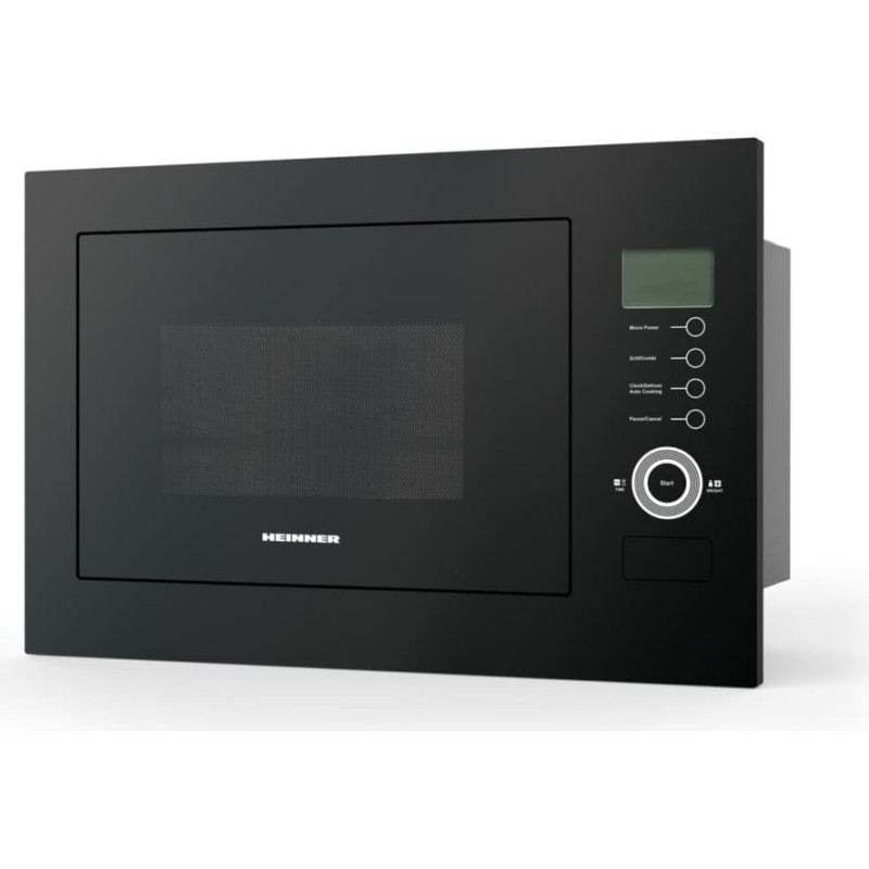 Built in microwave oven 900W, 25L HMW-25BIGBK HEINNER