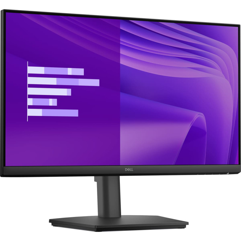 Dell E2425HSM, LED monitor - 23.8 - black, FullHD, IPS, HDMI, DP, VGA, speakers, 100Hz panel