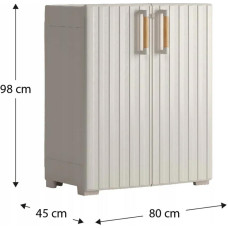 Keter SZAFKA GOSPODARCZA GROOVE NISKA