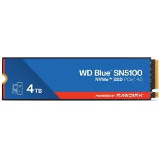 Sandisk Dysk SSD SanDisk SN5100 4TB M.2 2280 PCI-E x4 Gen4 NVMe (WDS400T5B0E-00CPE0)