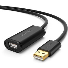 Ugreen USB cable Ugreen USB-A - USB-A 10 m Black (UGR403BLK)