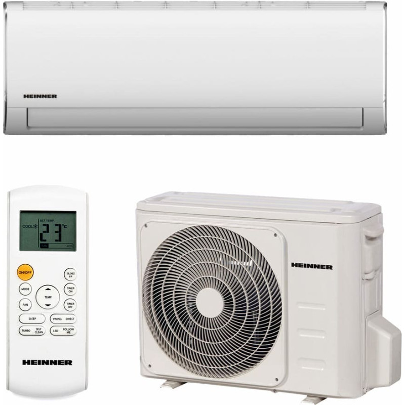 Air conditioner CRYSTAL, WIFI 24000BTU HAC-CR24WIFI HEINNER