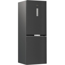 Whirlpool Refrigerator | WHK 26362 XBR4E | Energy efficiency class E | Free standing | Combi | Height 186.5 cm | No Frost system | Fridge net capacity 201 L | Freezer net capacity 106 L | Display | 37 dB | Black