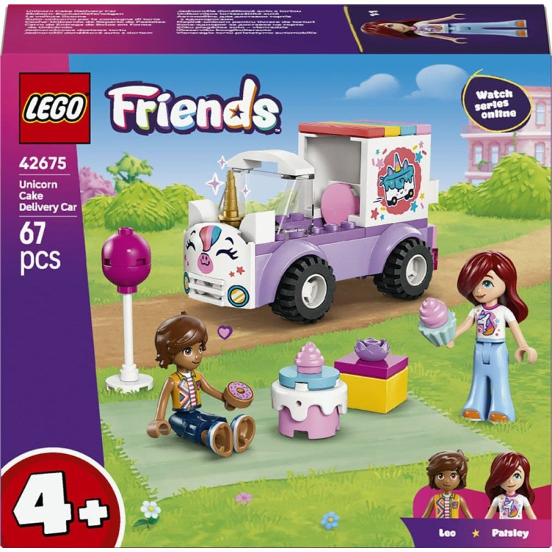 Lego Friends Jednorożcowa dostawa tortu (42675)