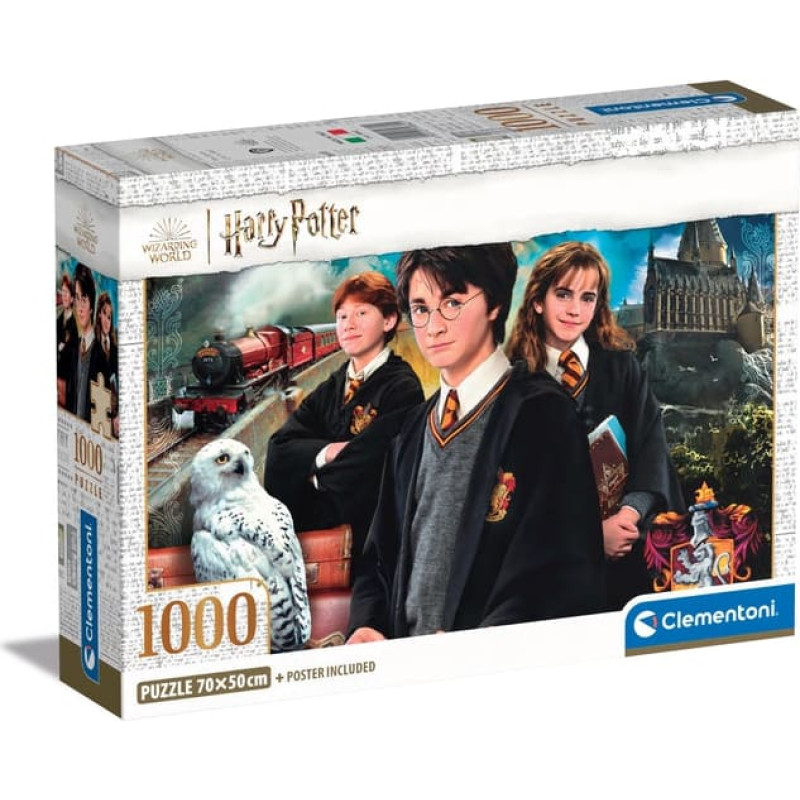 Clementoni Wizarding world Harry Potter Puzle 1000 pcs Televīzijas/filmas