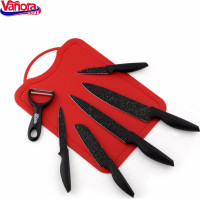 Kitchen knife and cutting board set STARLIGHT 7pcs VN-YD-7STAR VANORA