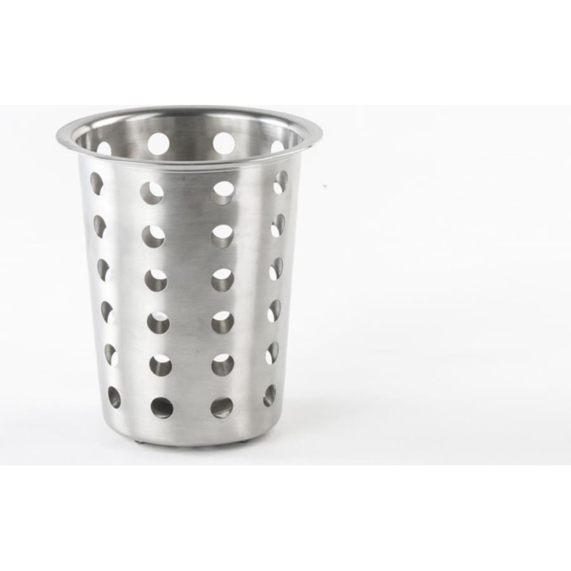 Cutlery holder stainless steel D11.5cm 14cm VN-JKCH-5551 VANORA