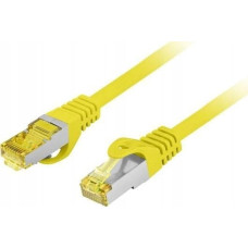 Lanberg Patchcord S/FTP kat.6A 3m LSZH CU fluke passed ż&oacute;łty