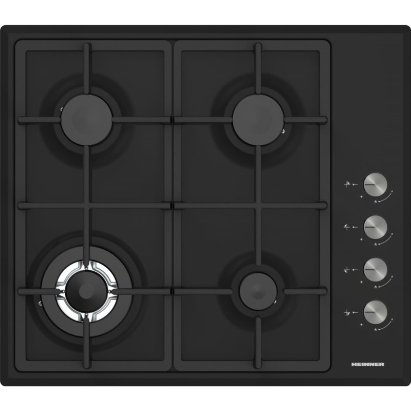 Built in gas stove HBH-S4IWF-BK HEINNER