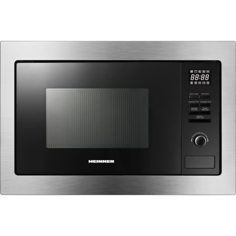 Built in microwave oven 800W, 20L HMW-MDBI25GDIX HEINNER
