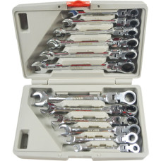 Silver KLUCZ PŁASKO-O.GRZ/PRZEG.KPL.12szt.8-19