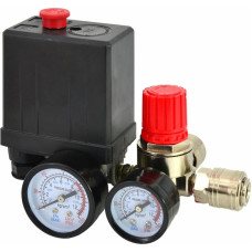 Awtools AW PRESSURE REGULATOR SET/ AIR COMPR.ESSOR 230V/ 2-WAY 1/4"
