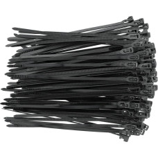 Yato OPASKA PLASTIKOWA SAMOZACISKOWA CZARNA  3,6*150 /100szt