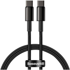 Baseus Tungsten Gold Cable Type-C to Type-C 100W 1m (black)