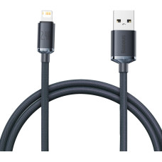 Baseus Crystal Shine cable USB to Lightning, 2.4A, 1.2m (black)