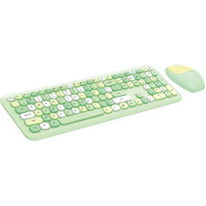 Mofii Wireless keyboard + mouse set MOFII 666 2.4G (Green)