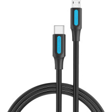 Vention Cable USB-C 2.0 to Micro USB Vention COVBF 2A 1m black