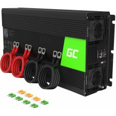 Green Cell Car inverter voltage converter Green Cell INV10 12V to 230V 2000W/4000W, modified sine wave