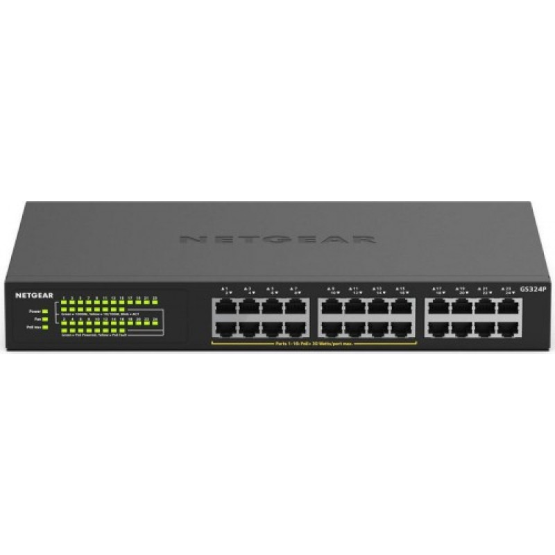 Netgear GS324P Switch Unmanaged 24xGb PoE