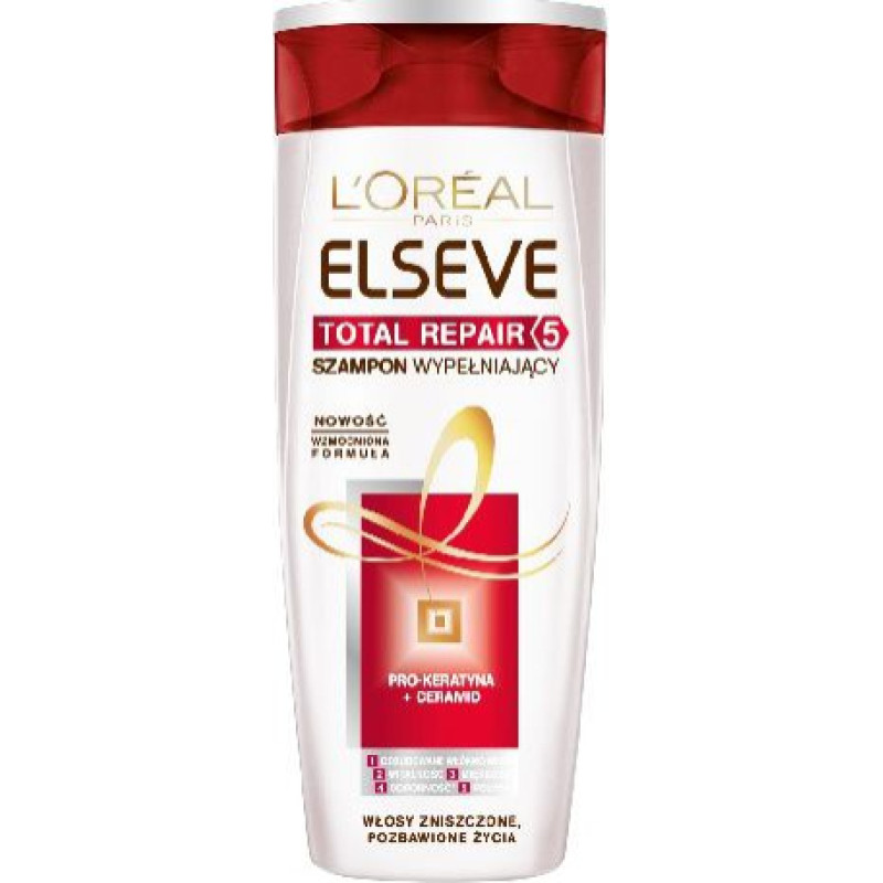 L&rsquo;or&eacute;al Paris L&rsquo;Oreal Paris Elseve Total Repair Hair Shampoo destroyed 400 ml