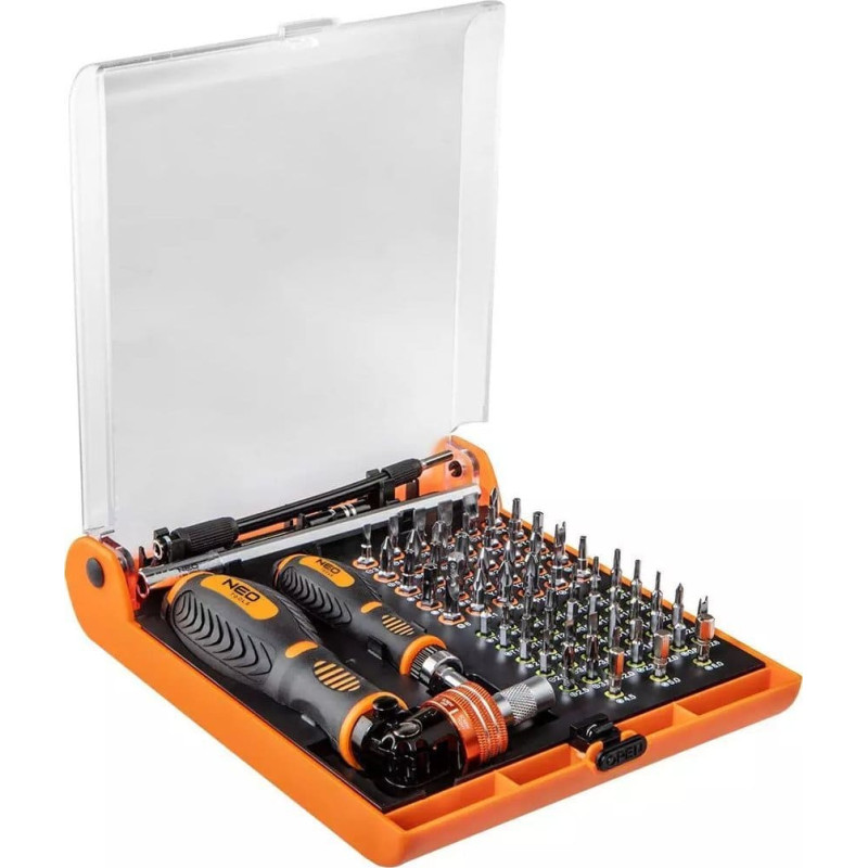 Neo Tools Neo Screwdrivers with handle 73 pcs (06-115)