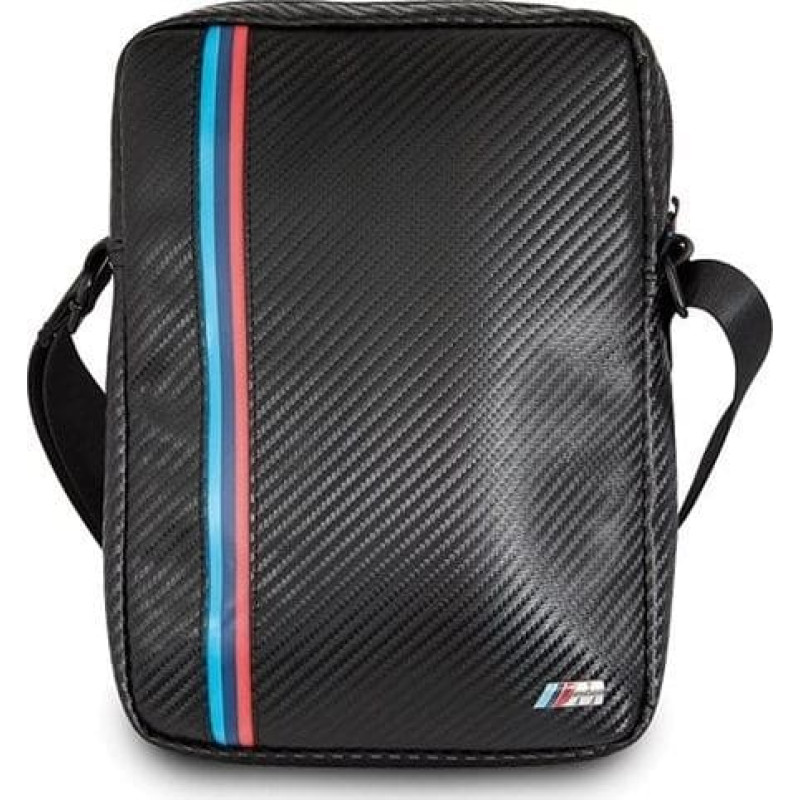 BMW Bag BMW BMTB8MCPBK Tablet 8" black/black Carbon / Tricolor Stripe