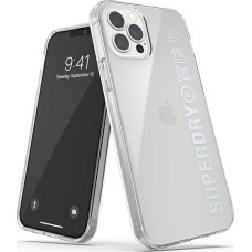 Superdry SuperDry Snap iPhone 12/12 Pro Clear Cas e silver/silver 42591