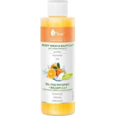 AVA Żel pod prysznic + balsam 2w1 z naturalnym olejkiem pomarańczowym - AVA