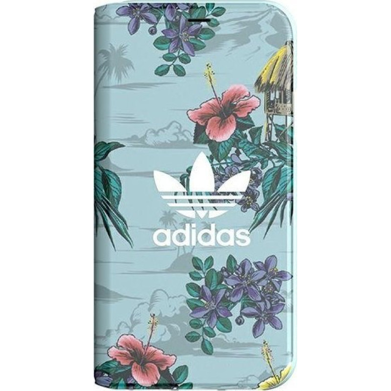 Adidas Adidas Booklet Case Floral iPhone X/XS grey/grey 30927