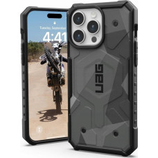UAG Etui UAG Pathfinder MagSafe do iPhone 15 Pro Max - szare moro