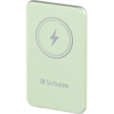 Verbatim Powerbank Verbatim Powerbank Verbatim Charge 'n' Go Magnetic Wireless 5000mAh USB-C PD 3.0 Green