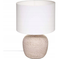 Atmosphera Lampa stołowa Atmosphera Lampa stołowa na ceramicznej podstawie DAVIA, wys. 40 cm