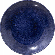 Secret De Gourmet Talerzyk do ciasta z kamionki CASA, granatowy, &Oslash; 21 cm