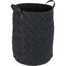 Wenko Kosz na pranie okrągły TROVO, antracytowy, WENKO