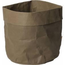 Home Styling Collection Osłonka na doniczkę gnieciony papier, 19 x 18 cm