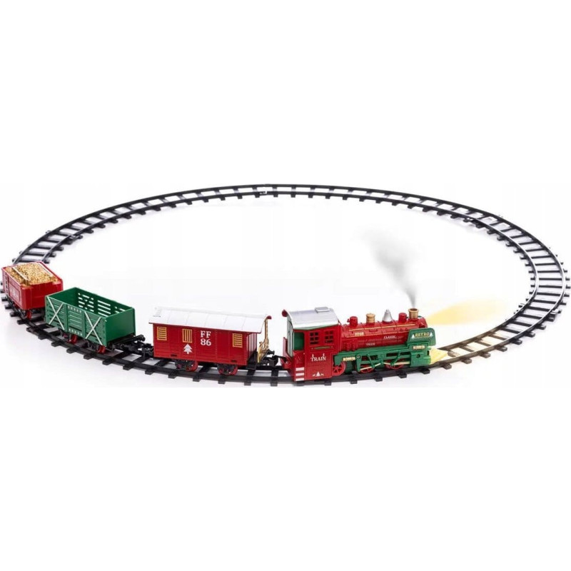 F&eacute;&eacute;ric Lights And Christmas Kolejka bożonarodzeniowa z prawdziwą parą