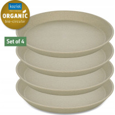 Koziol Talerzyk śniadaniowy CONNECT, &Oslash; 20,5 cm, 4 sztuki, KOZIOL