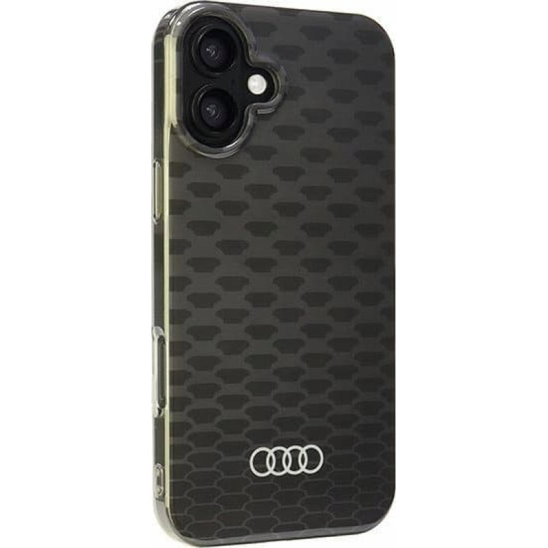 Audi Audi IML Stitching Pattern MagSafe iPhone 16 Plus 6.7" czarny/black hardcase AU-IMLMIP16M-Q5/D3-BK